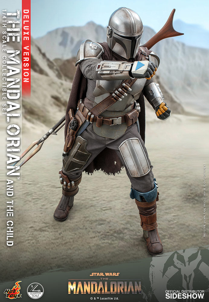 Load image into Gallery viewer, Hot Toys - Star Wars The Mandalorian - The Mandalorian and The Child (Deluxe)
