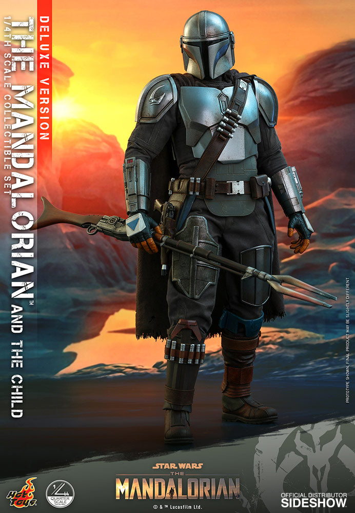 Load image into Gallery viewer, Hot Toys - Star Wars The Mandalorian - The Mandalorian and The Child (Deluxe)
