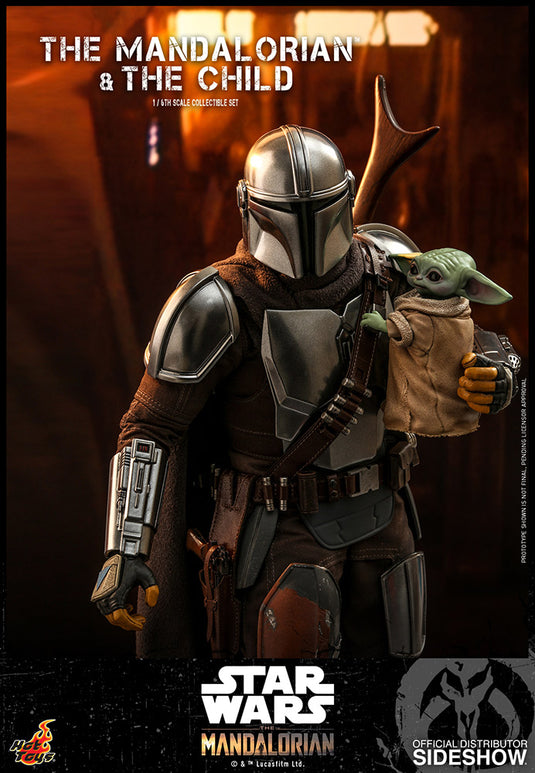 Hot Toys - Star Wars The Mandalorian - The Mandalorian and The Child Set (Deposit Required)