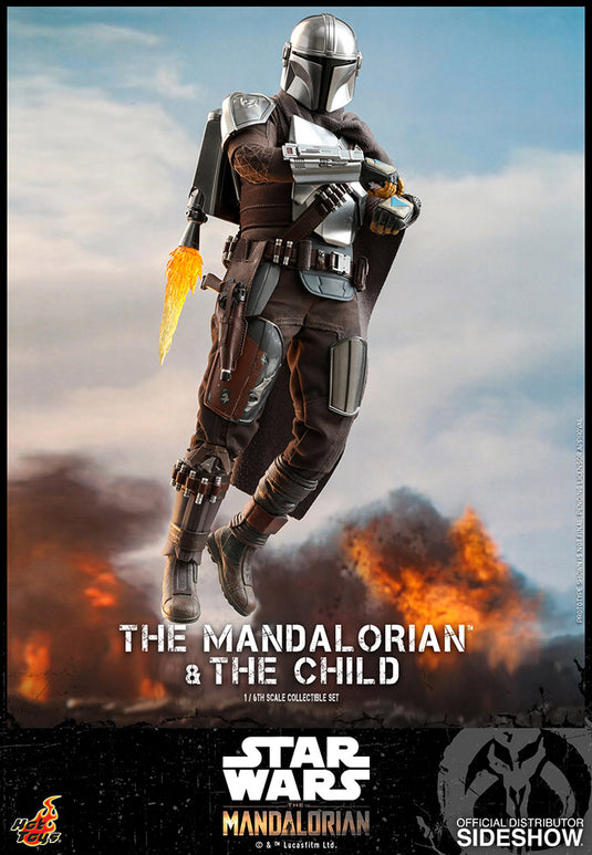 Hot Toys - Star Wars The Mandalorian - The Mandalorian and The Child Set (Deposit Required)