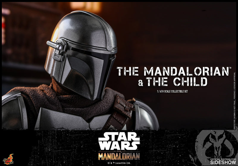 Load image into Gallery viewer, Hot Toys - Star Wars The Mandalorian - The Mandalorian and The Child Set (Deposit Required)
