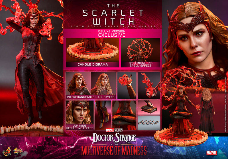 Load image into Gallery viewer, Hot Toys - Doctor Strange in the Multiverse of Madness - Scarlet Witch (Deluxe)
