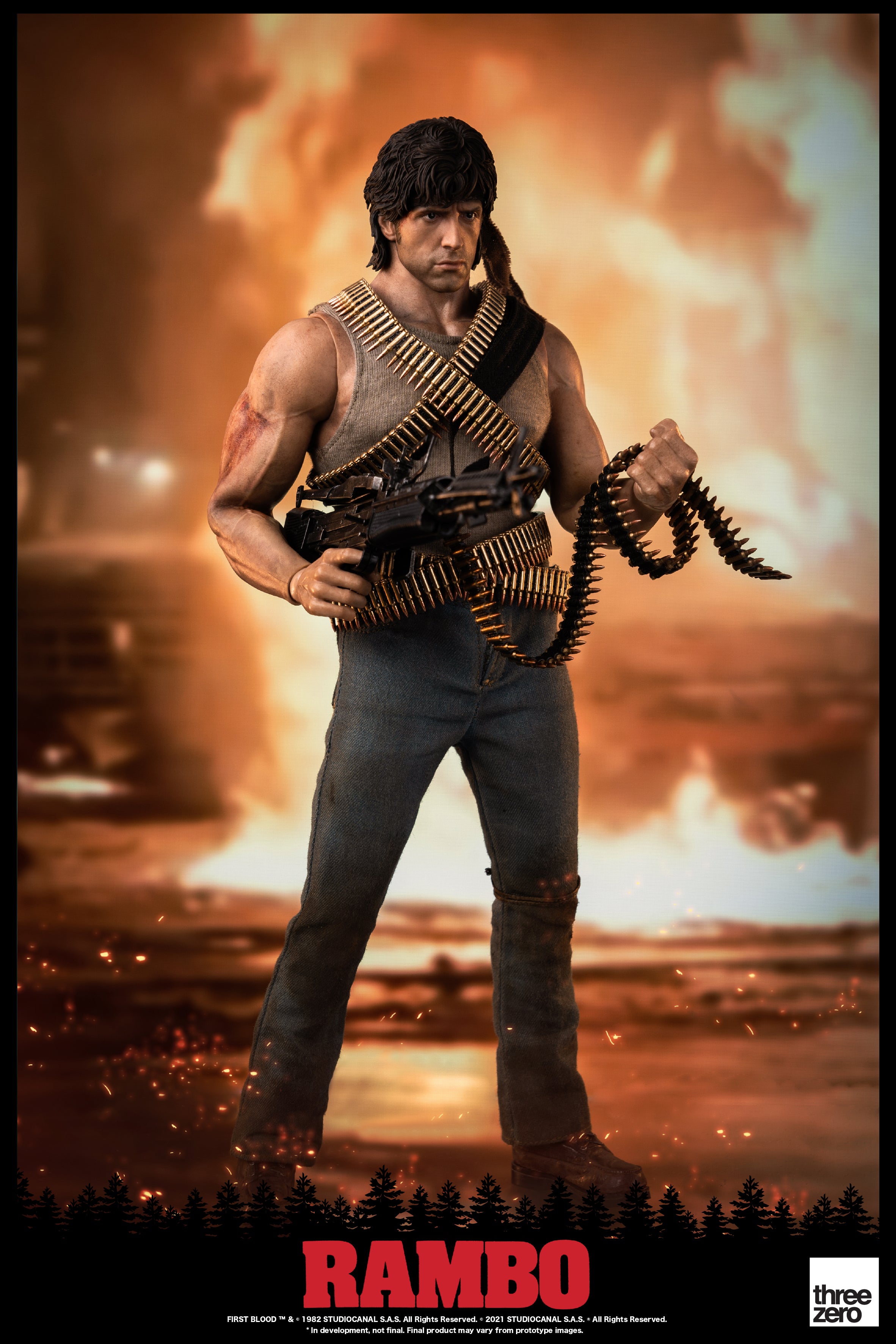 Threezero - First Blood - John Rambo – Ages Three and Up