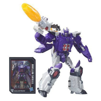 Load image into Gallery viewer, Transformers Generations Titans Return - Voyager Class Galvatron with Nucleon

