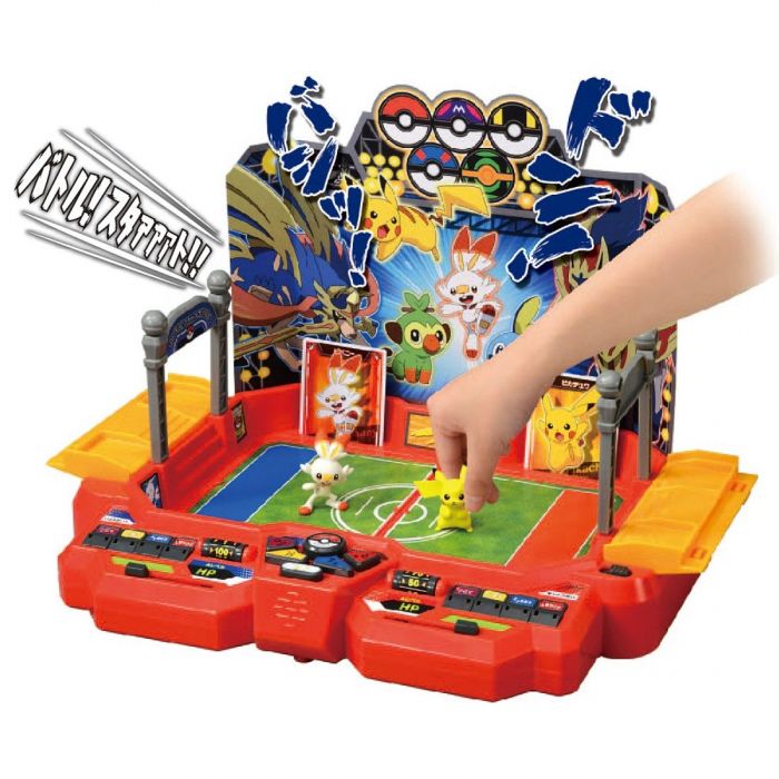 Load image into Gallery viewer, Takara - Pokemon Sound Stadium - Pikachu VS Scorbunny
