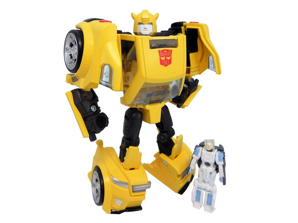 Load image into Gallery viewer, Takara Transformers Legends - LG54 Bumblebee &amp; Exo-Suit Spike
