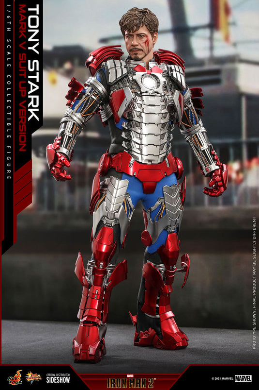 Hot Toys - Iron Man 2: Tony Stark (Mark V Suit Up Version)