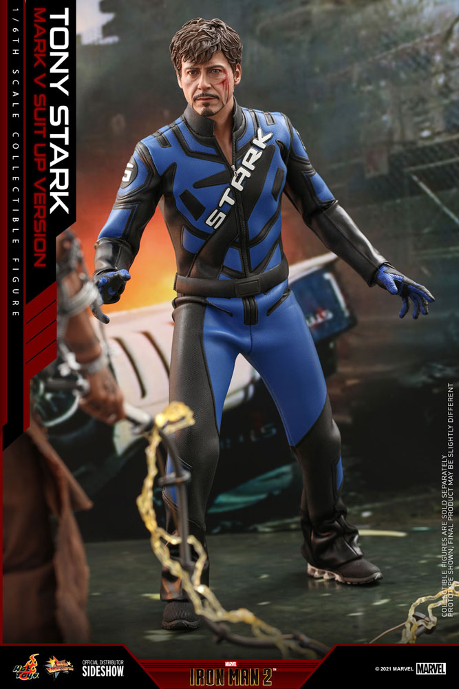 Load image into Gallery viewer, Hot Toys - Iron Man 2: Tony Stark (Mark V Suit Up Version)
