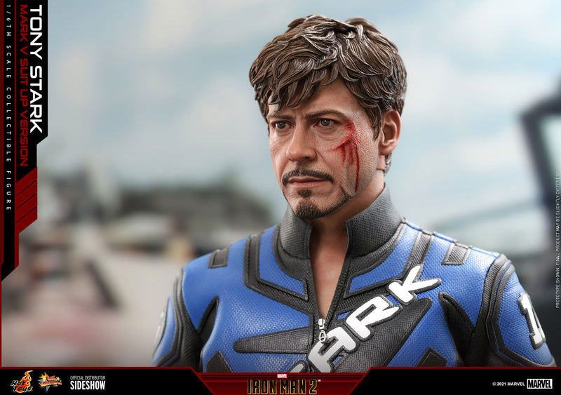 Load image into Gallery viewer, Hot Toys - Iron Man 2: Tony Stark (Mark V Suit Up Version)
