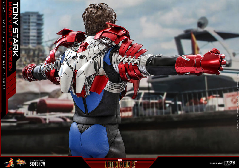 Load image into Gallery viewer, Hot Toys - Iron Man 2: Tony Stark (Mark V Suit Up Version)

