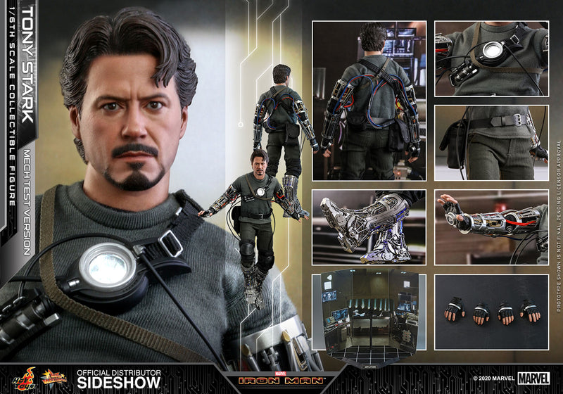 Load image into Gallery viewer, Hot Toys - Iron Man - Tony Stark (Mech Test Version)
