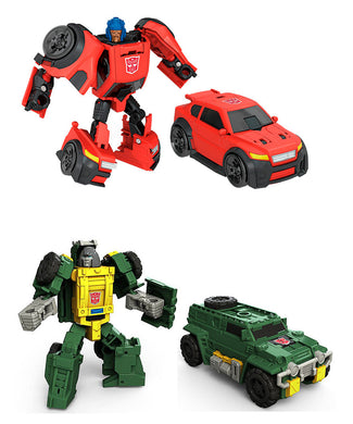 Transformers Generations Titans Return - Legends Class Wave 4 - Brawn & Roadburn