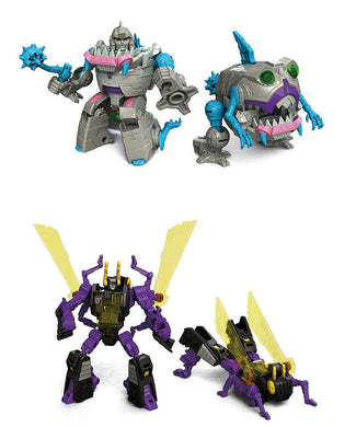 Transformers Generations Titans Return - Legends Class Wave 4 - Gnaw & Kickback