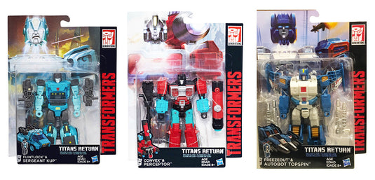 Transformers Generations Titans Return - Deluxe Wave 4 - Set of 3