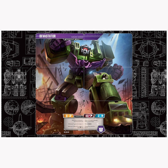 Transformers Trading Card Game - Devastator Deck Ages Three and Up Transformers Trading Card Game - Devastator Deck Ages Three and Up