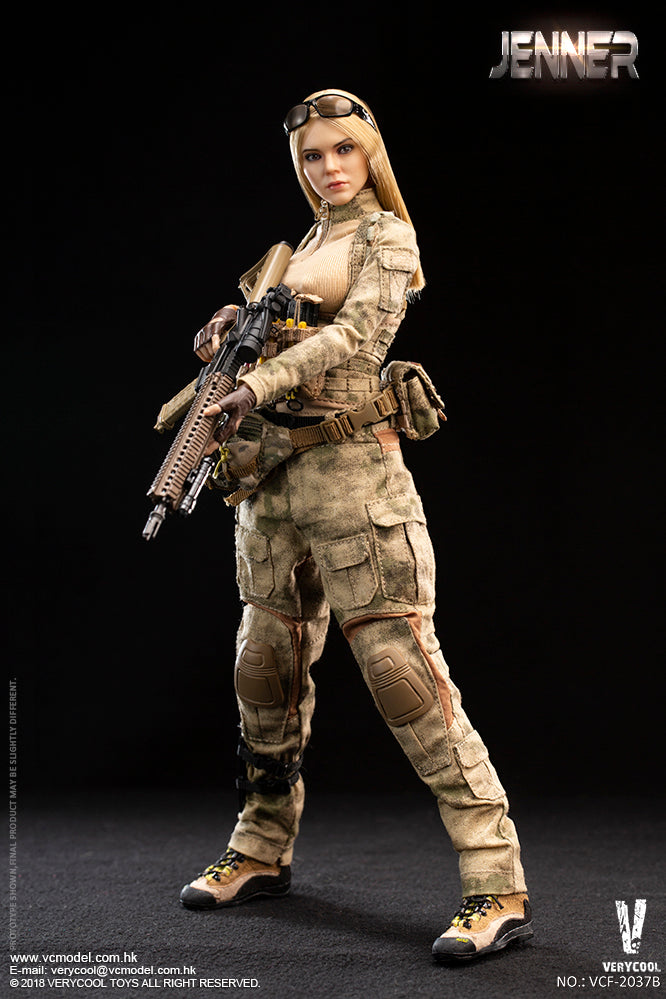 Load image into Gallery viewer, Very Cool - Women Soldier - Jenner (B Style)
