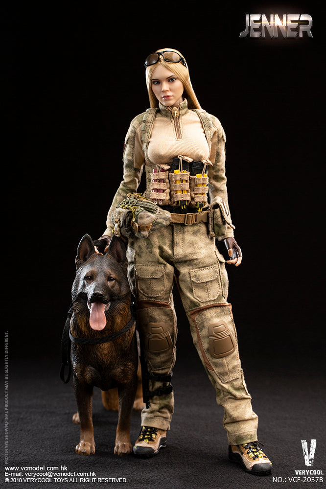 Load image into Gallery viewer, Very Cool - Women Soldier - Jenner (B Style)
