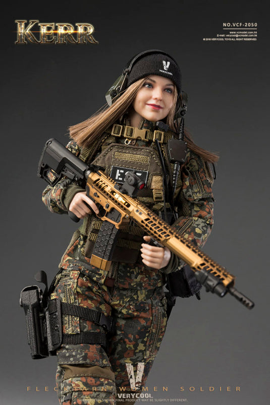 Very Cool - Flecktarn Women Soldier Kerr