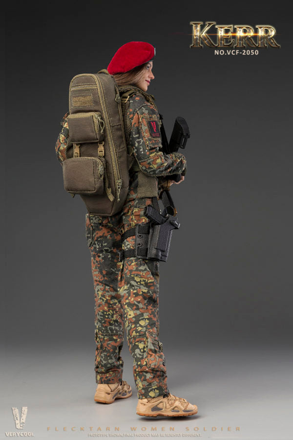 Load image into Gallery viewer, Very Cool - Flecktarn Women Soldier Kerr
