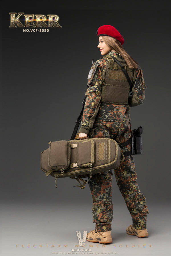 Load image into Gallery viewer, Very Cool - Flecktarn Women Soldier Kerr
