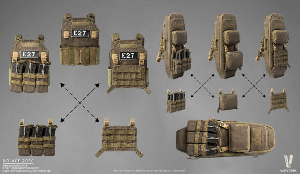 Load image into Gallery viewer, Very Cool - Flecktarn Women Soldier Kerr
