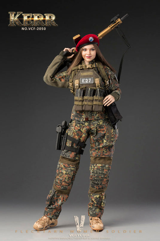 Very Cool - Flecktarn Women Soldier Kerr