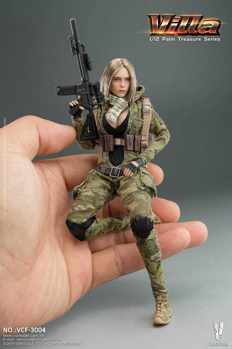 Load image into Gallery viewer, Very Cool - 1/12 Palm Treasure Series - MC Camouflage Women Soldier - Villa
