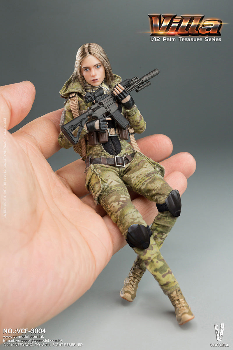 Load image into Gallery viewer, Very Cool - 1/12 Palm Treasure Series - MC Camouflage Women Soldier - Villa
