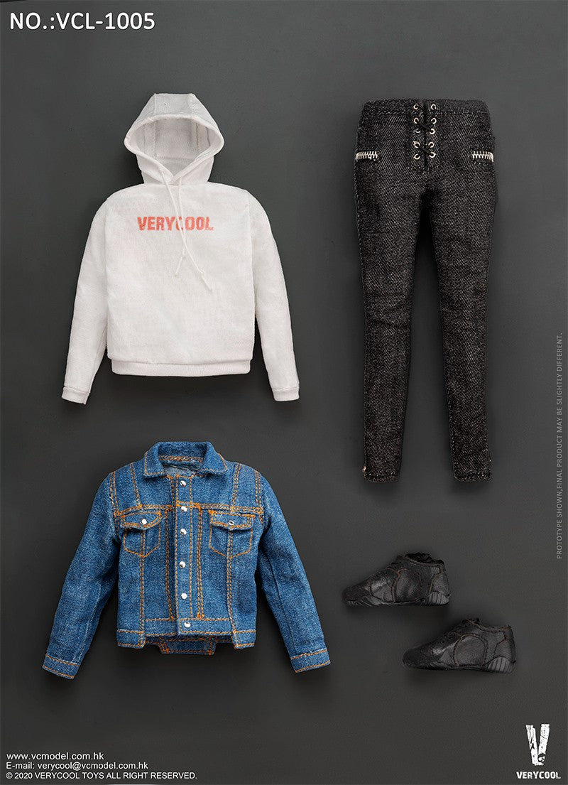 Load image into Gallery viewer, Very Cool - Denim Leisure Wear Set
