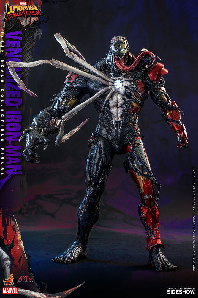 Load image into Gallery viewer, Hot Toys - Marvel&#39;s Spider-Man Maximum Venom - Venomized Iron Man
