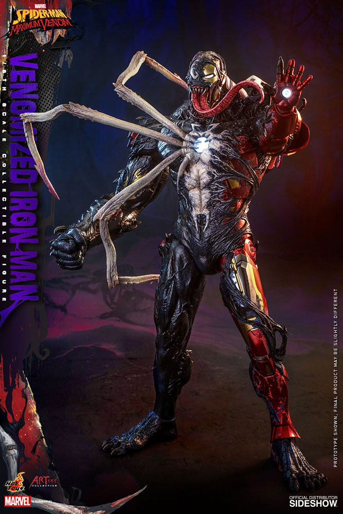 Load image into Gallery viewer, Hot Toys - Marvel&#39;s Spider-Man Maximum Venom - Venomized Iron Man
