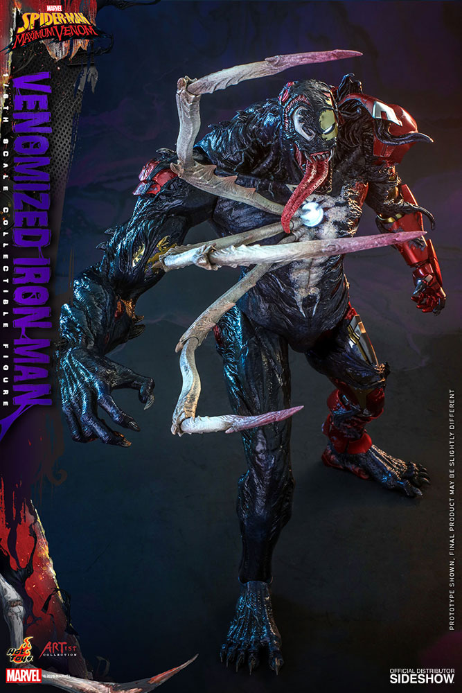 Load image into Gallery viewer, Hot Toys - Marvel&#39;s Spider-Man Maximum Venom - Venomized Iron Man
