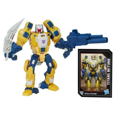 Load image into Gallery viewer, Transformers Generations Titans Return - Deluxe Class Wolfwire
