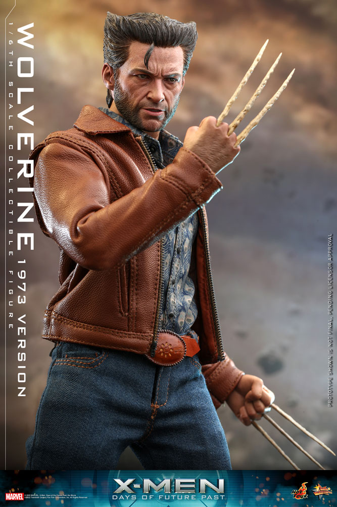 Load image into Gallery viewer, Hot Toys - X-Men Days of Future Past: Wolverine (1973 Version)
