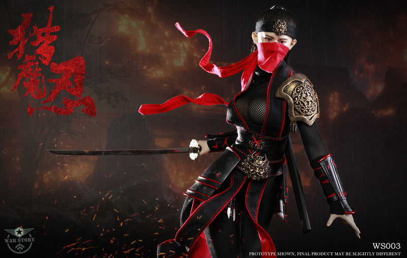 Load image into Gallery viewer, War Story - Demon Female Ninja
