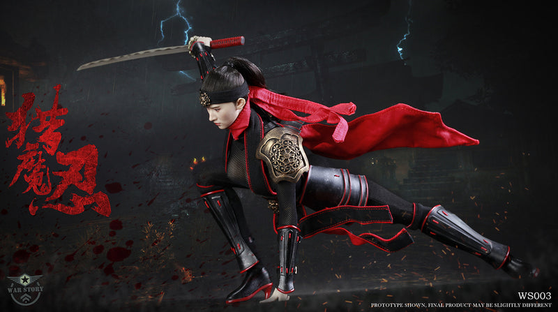 Load image into Gallery viewer, War Story - Demon Female Ninja
