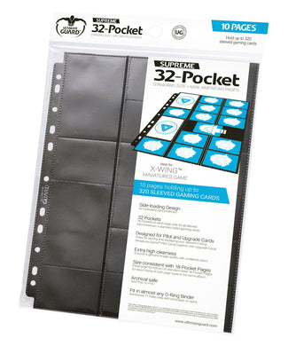 Ultimate Guard - 32 Pocket Standard and Mini American Pages