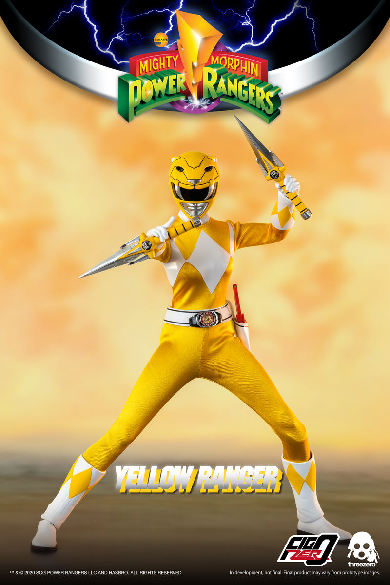 Load image into Gallery viewer, Threezero - Mighty Morphin Power Rangers - Yellow Ranger
