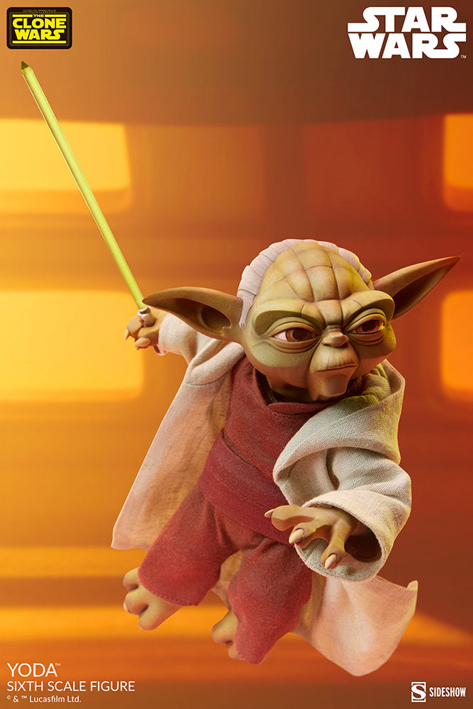 Load image into Gallery viewer, Sideshow - Star Wars: The Clone Wars - Yoda
