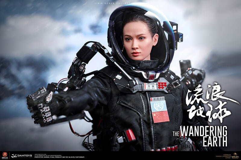 Load image into Gallery viewer, Dam Toys - The Wandering Earth: CN171-11 Rescue Unit Member Zhou Qian
