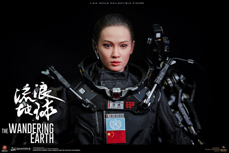 Load image into Gallery viewer, Dam Toys - The Wandering Earth: CN171-11 Rescue Unit Member Zhou Qian
