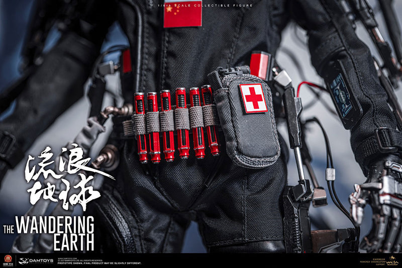 Load image into Gallery viewer, Dam Toys - The Wandering Earth: CN171-11 Rescue Unit Member Zhou Qian
