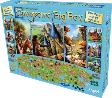 Z-man Games - Carcassonne Big Box